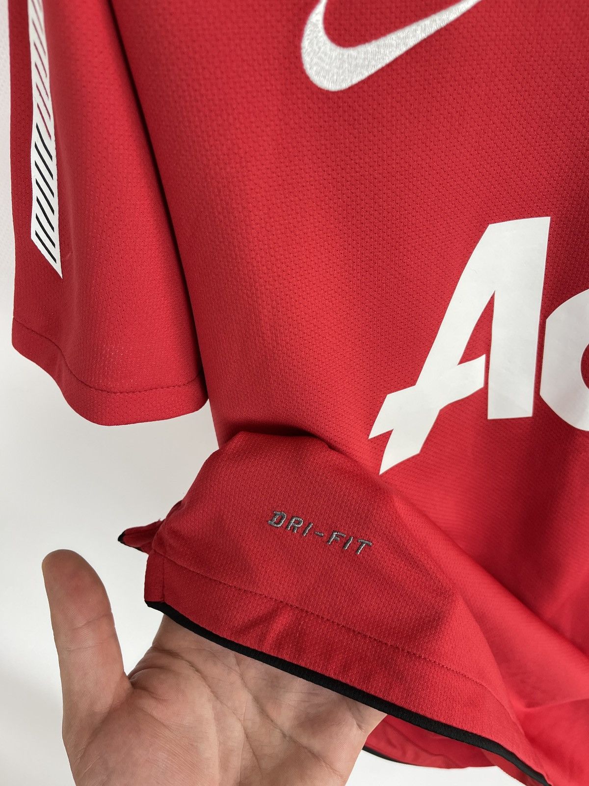 Nike Nike Manchester United 2009 10 home soccer jersey #24 Daddy Size US L / EU 52-54 / 3 - 9 Thumbnail