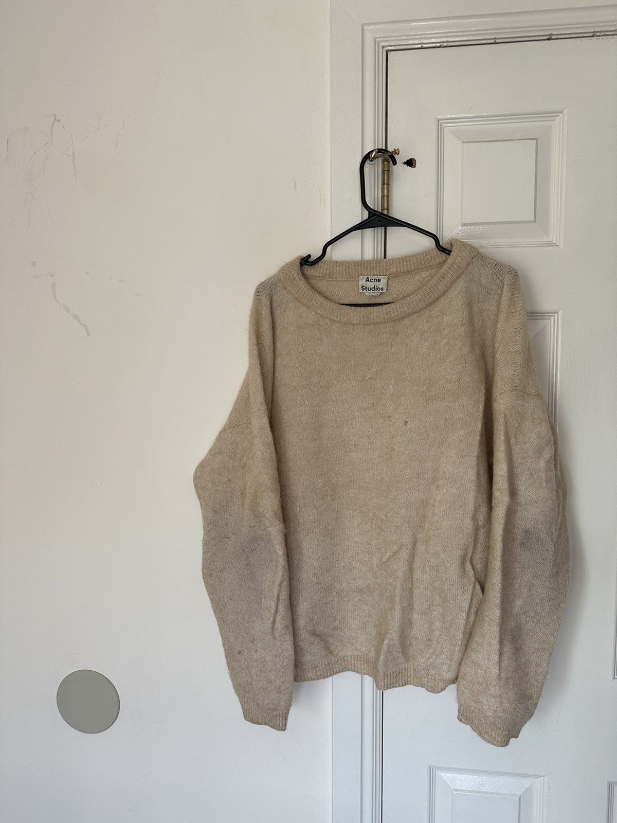 Acne Studios ACNE STUDIOS “DRAMATIC MOHAIR” KNIT | Grailed