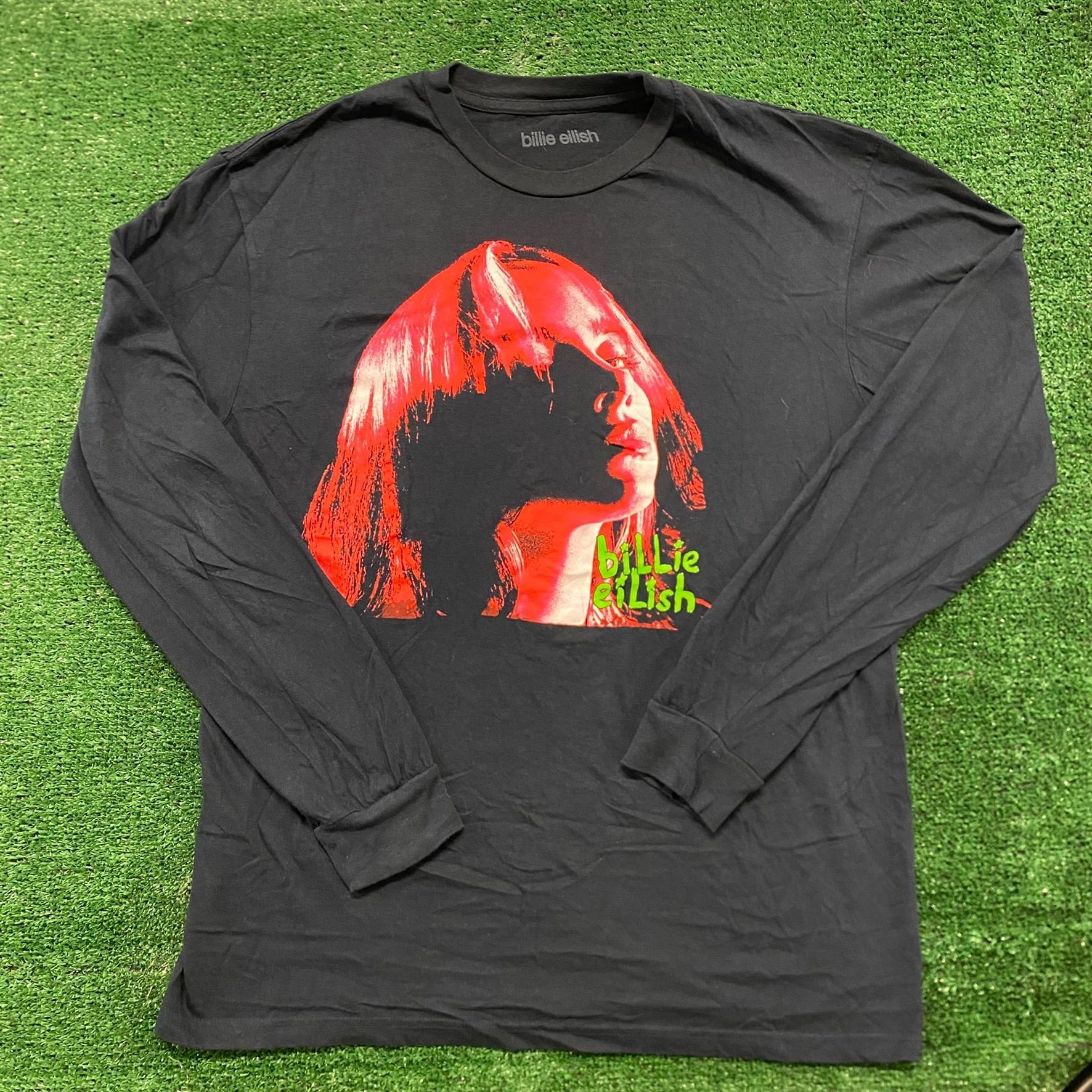 Band Tees Billie Eilish Vintage Pop Music Skater Band T-Shirt Size US L / EU 52-54 / 3 - 1 Thumbnail