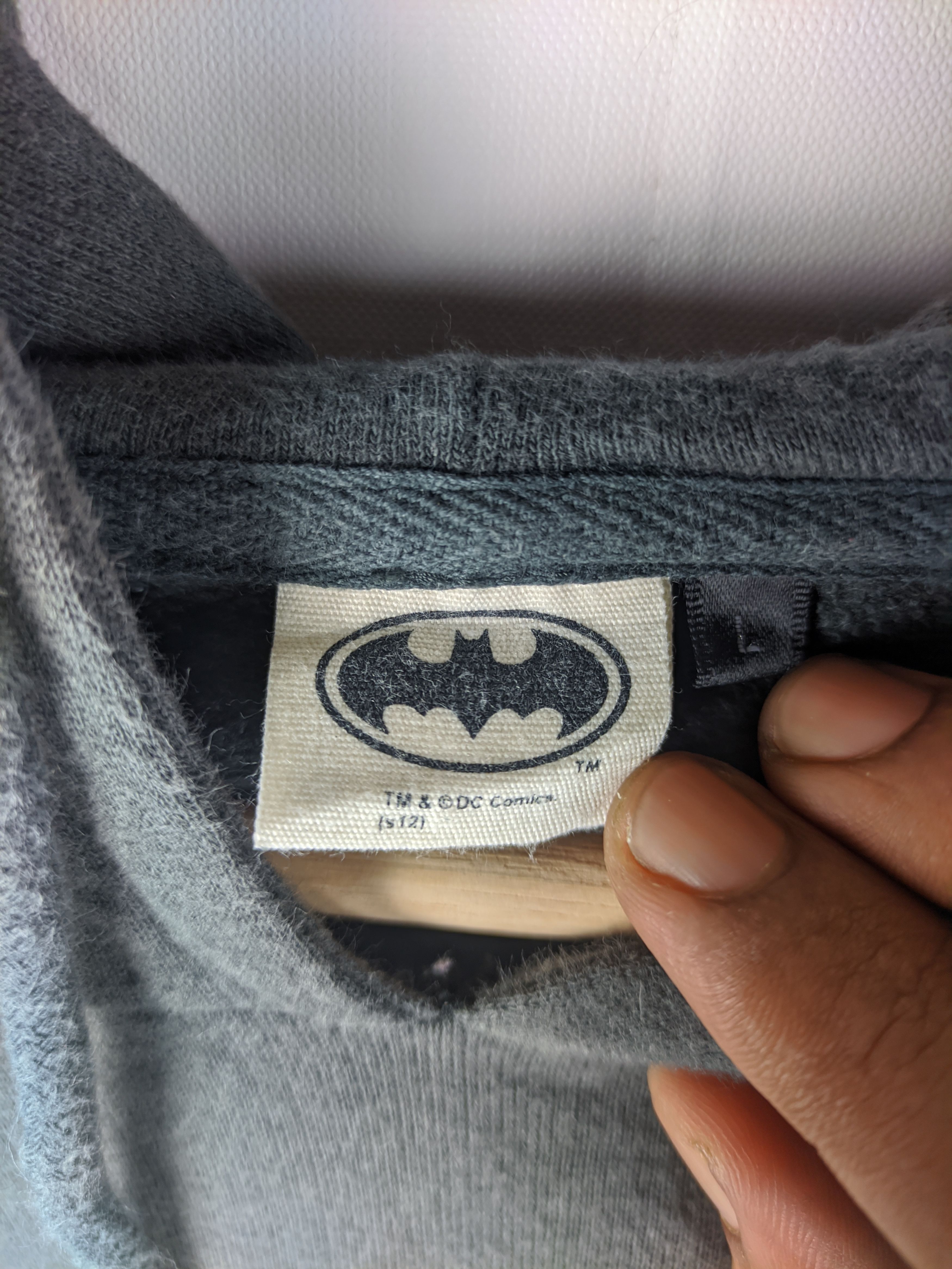 DC Comics Steals🔥Vintage Hoodie Batman Big Logo Size US M / EU 48-50 / 2 - 3 Thumbnail