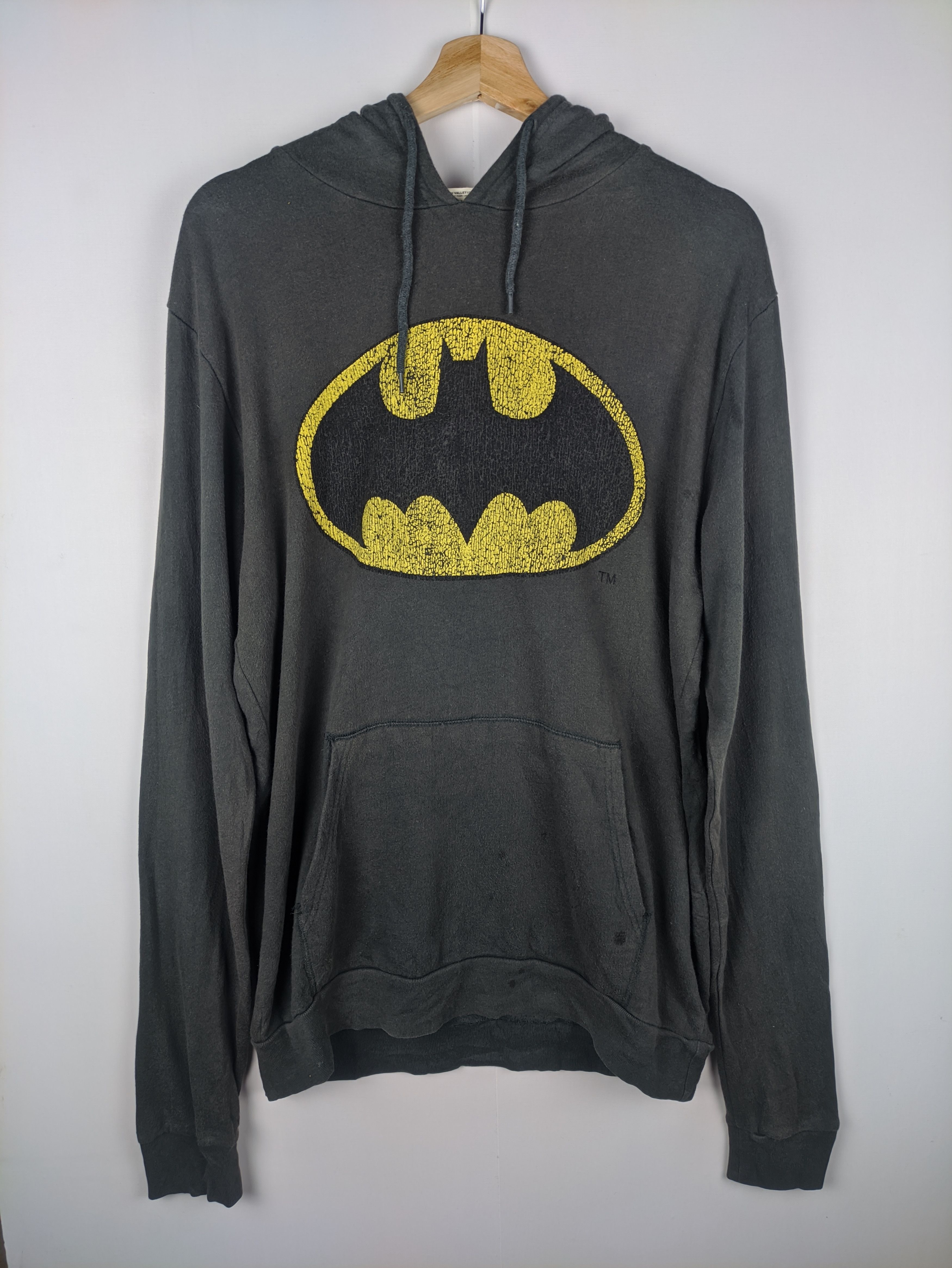 DC Comics Steals🔥Vintage Hoodie Batman Big Logo Size US M / EU 48-50 / 2 - 1 Thumbnail