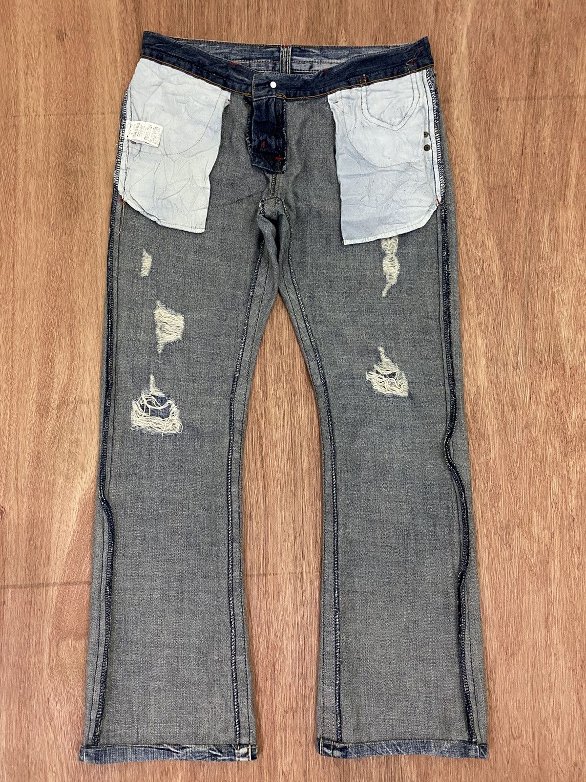 semanticdesign Semanticdesign Distressed Jeans Size US 34 / EU 50 - 11 Thumbnail