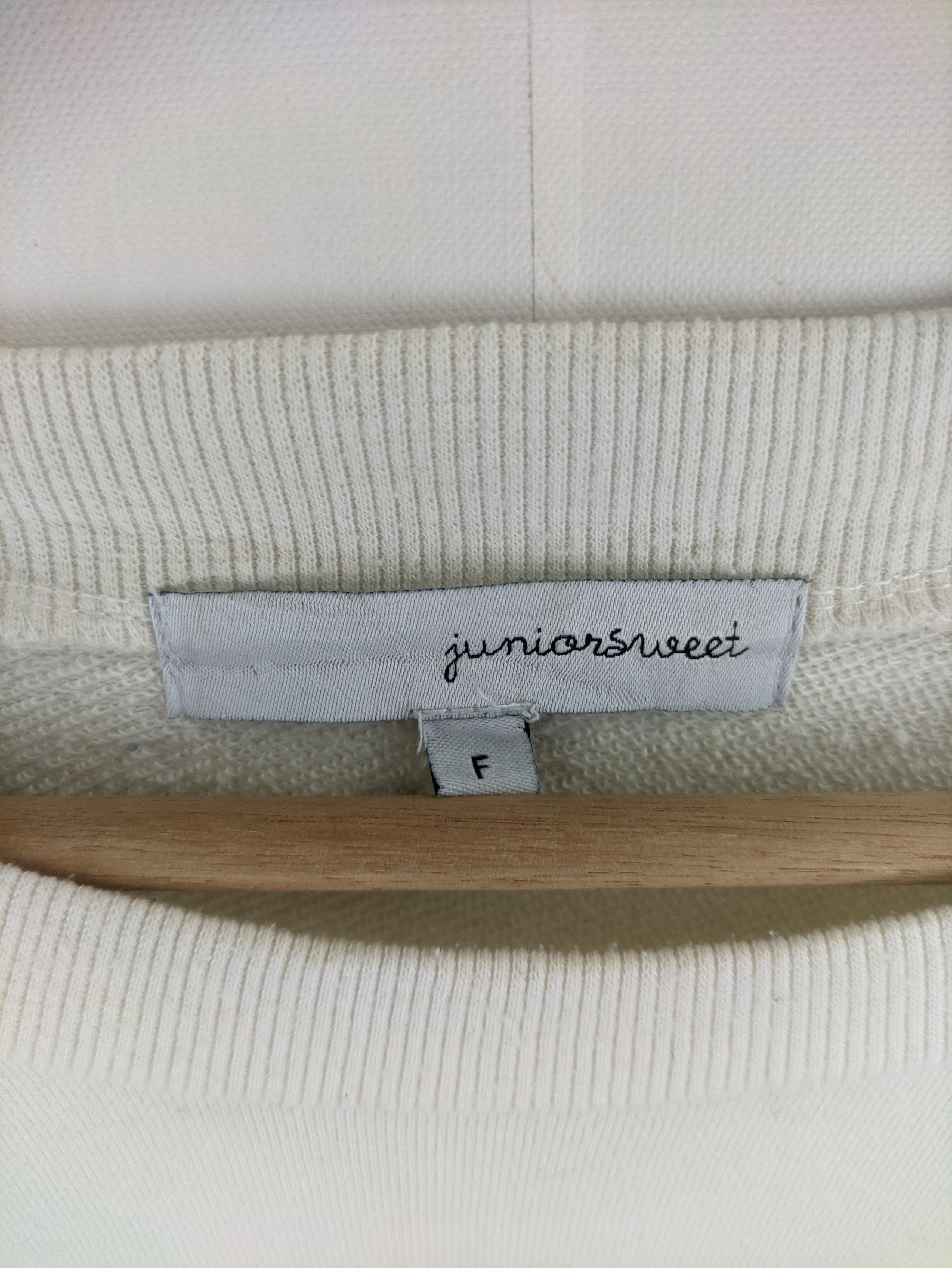 Japanese Brand Steals🔥Sweatshirt Cropped Ripsaw by Junior Street Size M / US 6-8 / IT 42-44 - 3 Thumbnail