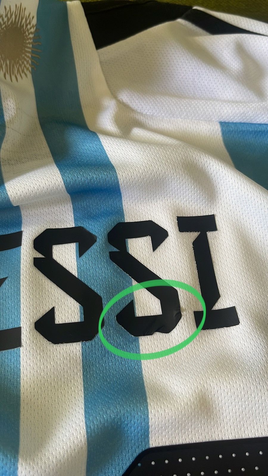 Adidas NWT ARGENTINA ADIDAS 2022 WC FOOTBALL HOME JERSEY #10 MESSI Size US XL / EU 56 / 4 - 13 Thumbnail