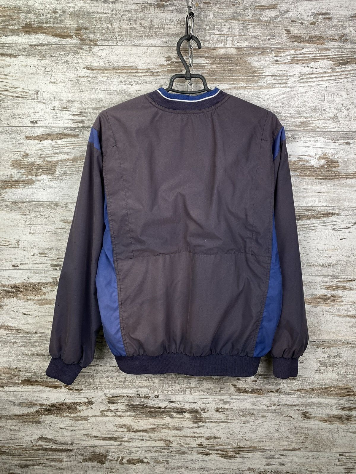 Nike × Vintage Mens Vintage Distressed Nike court nylon sweatshirt jacket Size US M / EU 48-50 / 2 - 14 Thumbnail