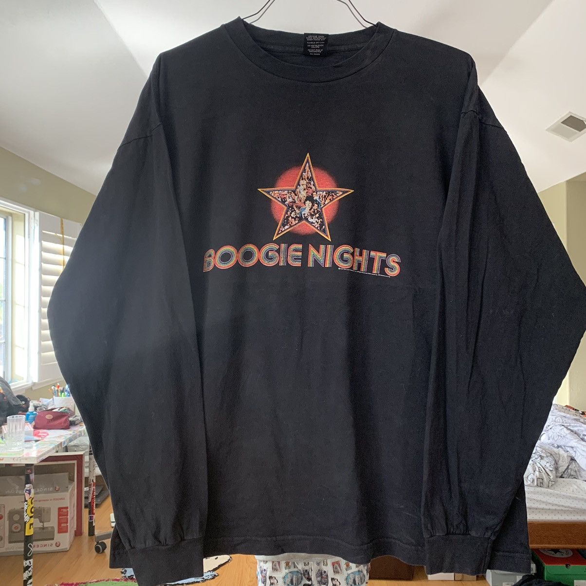 Vintage Boogie nights long sleeve 1997 90s vintage movie shirt Size US XL / EU 56 / 4 - 1 Thumbnail