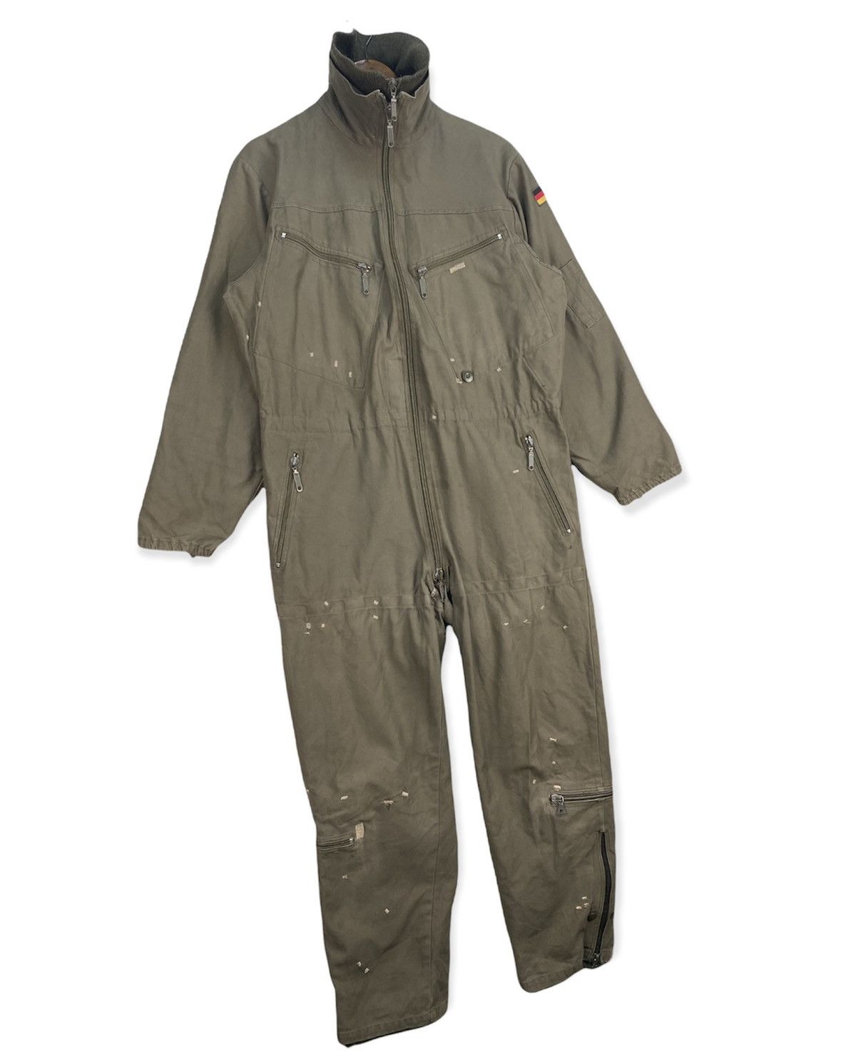 Vintage Vintage Coverall Parachute Marquardt & Schulz German Army Size US M / EU 48-50 / 2 - 2 Thumbnail
