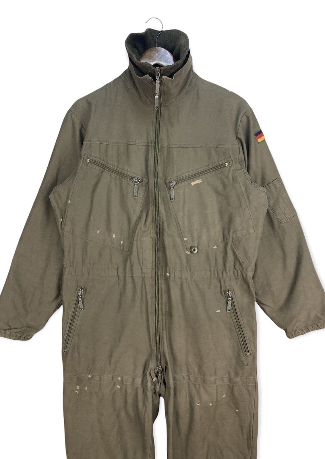 Vintage Vintage Coverall Parachute Marquardt & Schulz German Army Size US M / EU 48-50 / 2 - 3 Thumbnail
