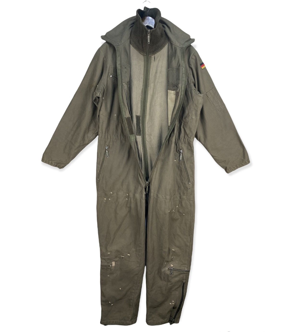 Vintage Vintage Coverall Parachute Marquardt & Schulz German Army Size US M / EU 48-50 / 2 - 6 Thumbnail