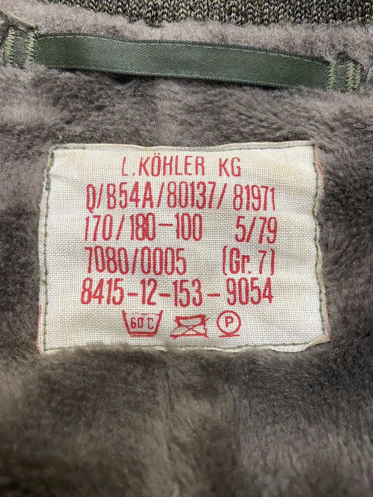 Vintage Vintage Coverall Parachute Marquardt & Schulz German Army Size US M / EU 48-50 / 2 - 14 Thumbnail
