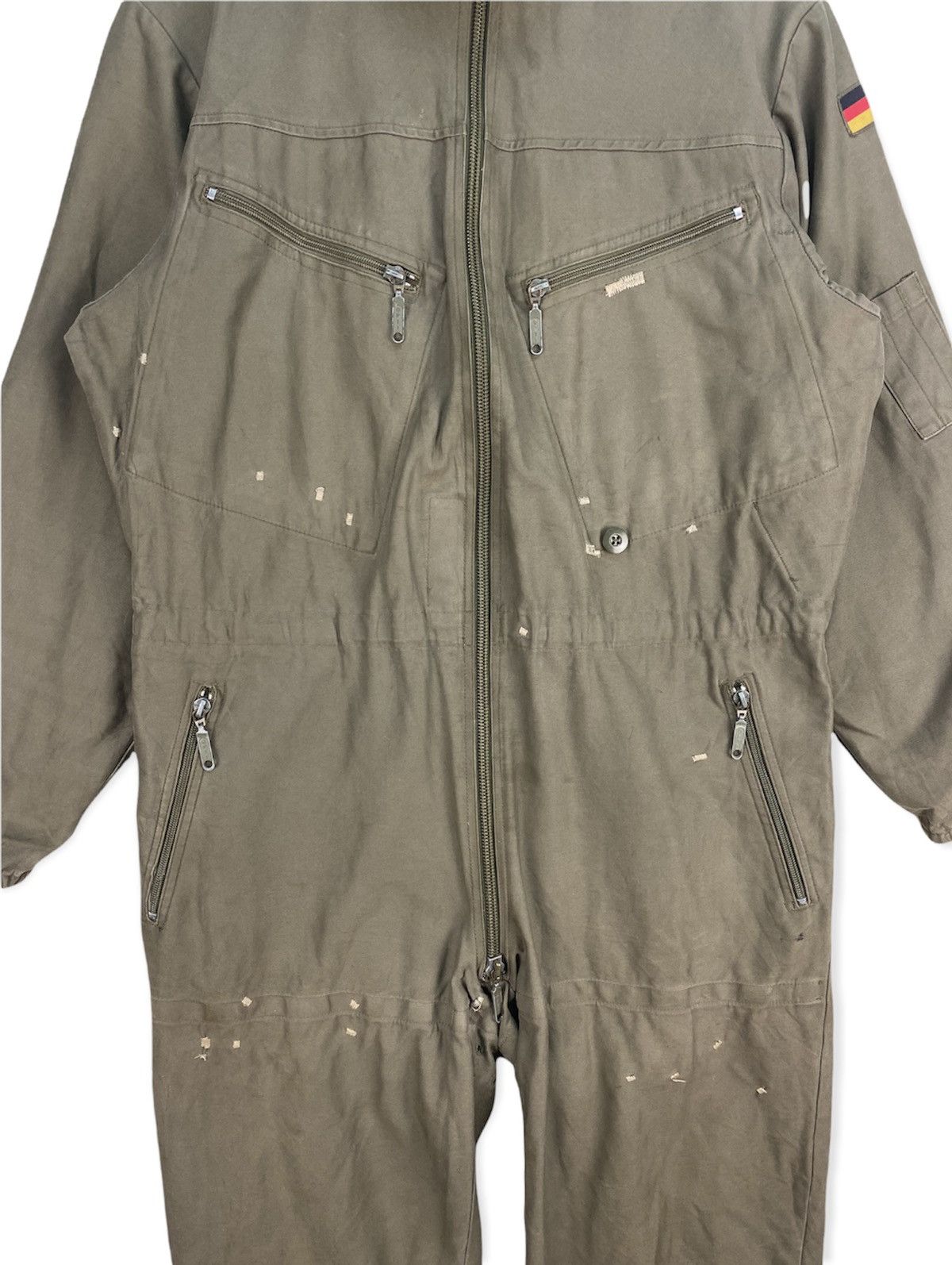 Vintage Vintage Coverall Parachute Marquardt & Schulz German Army Size US M / EU 48-50 / 2 - 5 Thumbnail