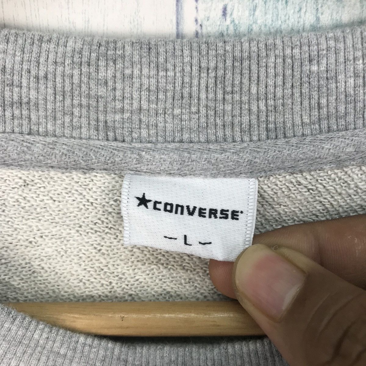 Converse Vintage Converse Sweatshirt Crewneck Size US L / EU 52-54 / 3 - 5 Thumbnail