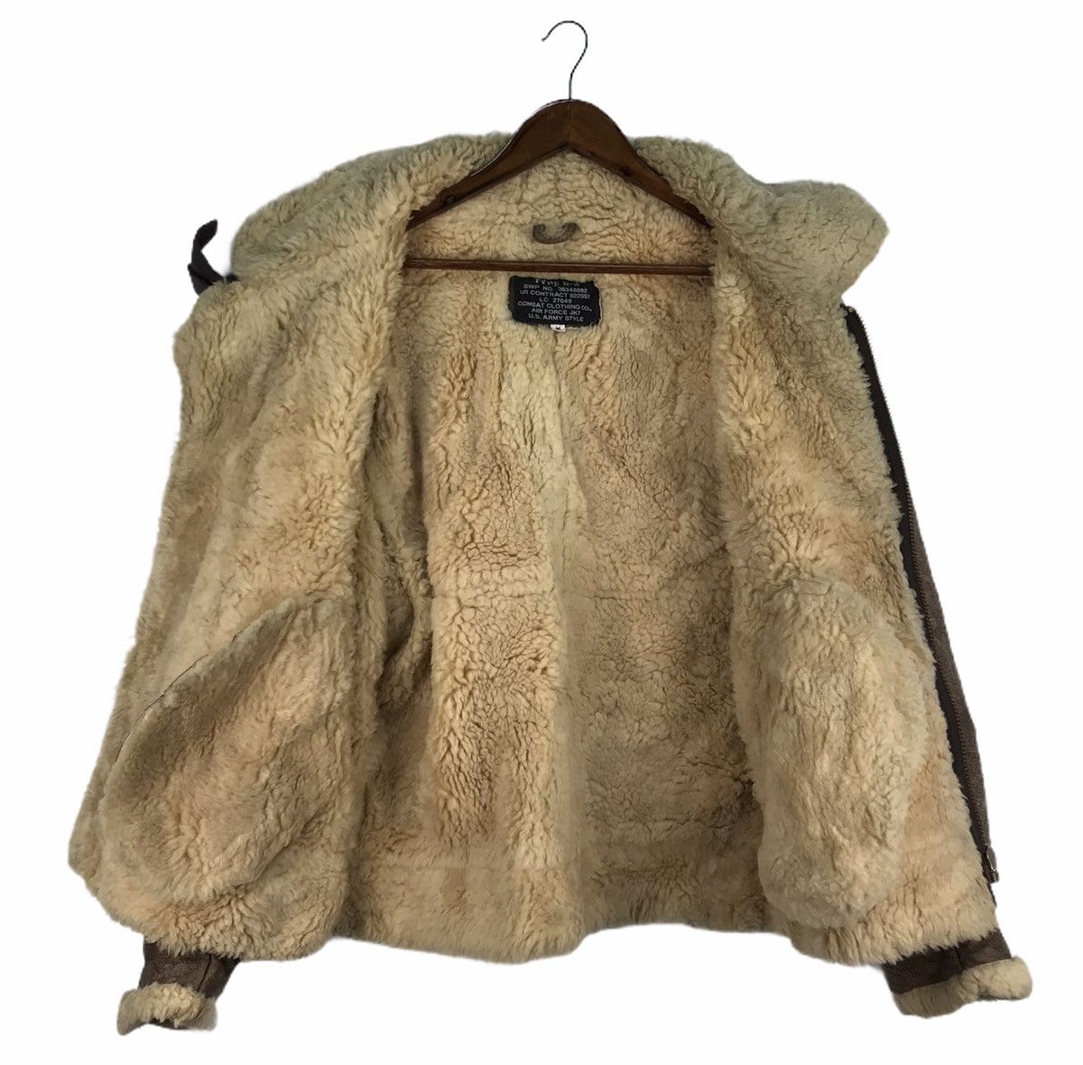 Vintage VINTAGE US ARMY B3 SHEEPSKIN Size US M / EU 48-50 / 2 - 10 Thumbnail