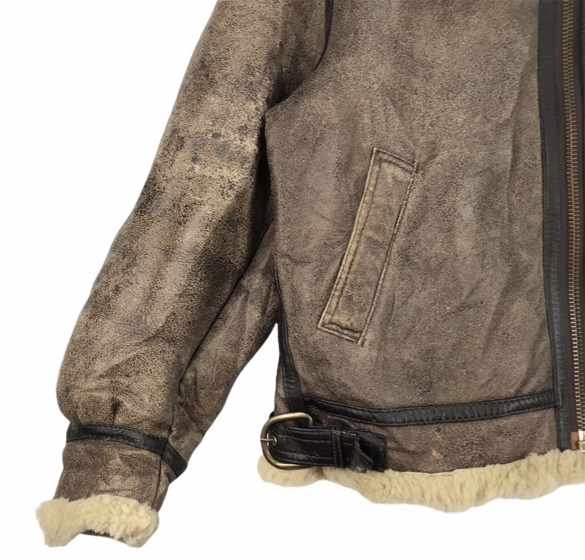 Vintage VINTAGE US ARMY B3 SHEEPSKIN Size US M / EU 48-50 / 2 - 4 Thumbnail