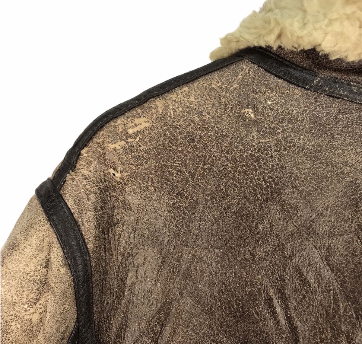 Vintage VINTAGE US ARMY B3 SHEEPSKIN Size US M / EU 48-50 / 2 - 12 Thumbnail