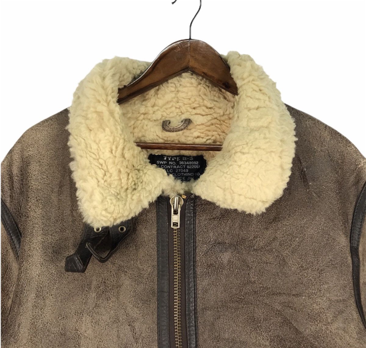 Vintage VINTAGE US ARMY B3 SHEEPSKIN Size US M / EU 48-50 / 2 - 3 Thumbnail