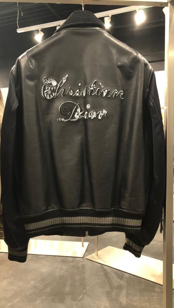 Christian Dior Monsieur M.Leather SW Jacket in Black Size US M / EU 48-50 / 2 - 2 Thumbnail
