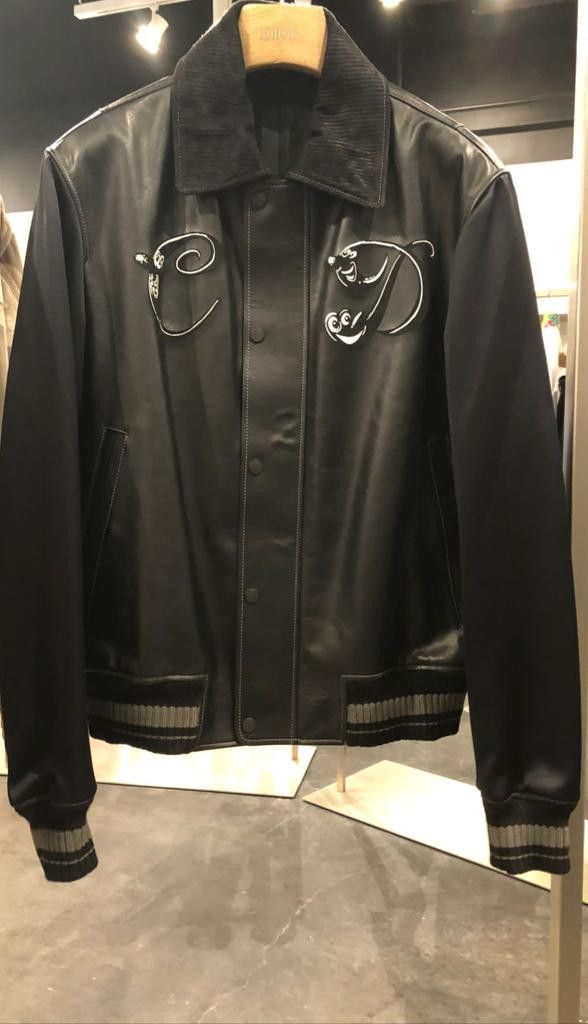 Christian Dior Monsieur M.Leather SW Jacket in Black Size US M / EU 48-50 / 2 - 1 Thumbnail