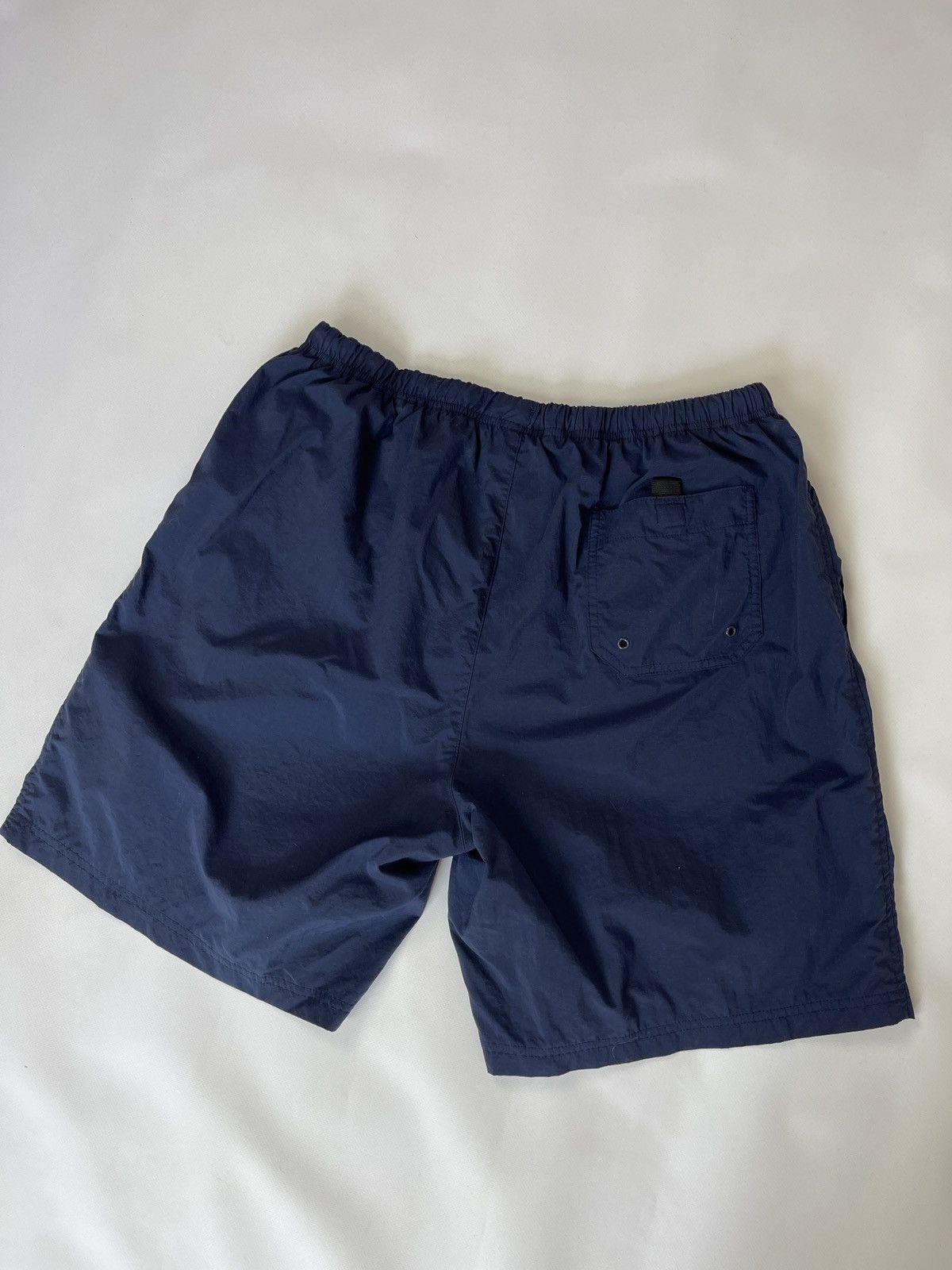 Nike Nike vintage y2k blue nylon shorts swoosh logo Size US 36 / EU 52 - 2 Thumbnail