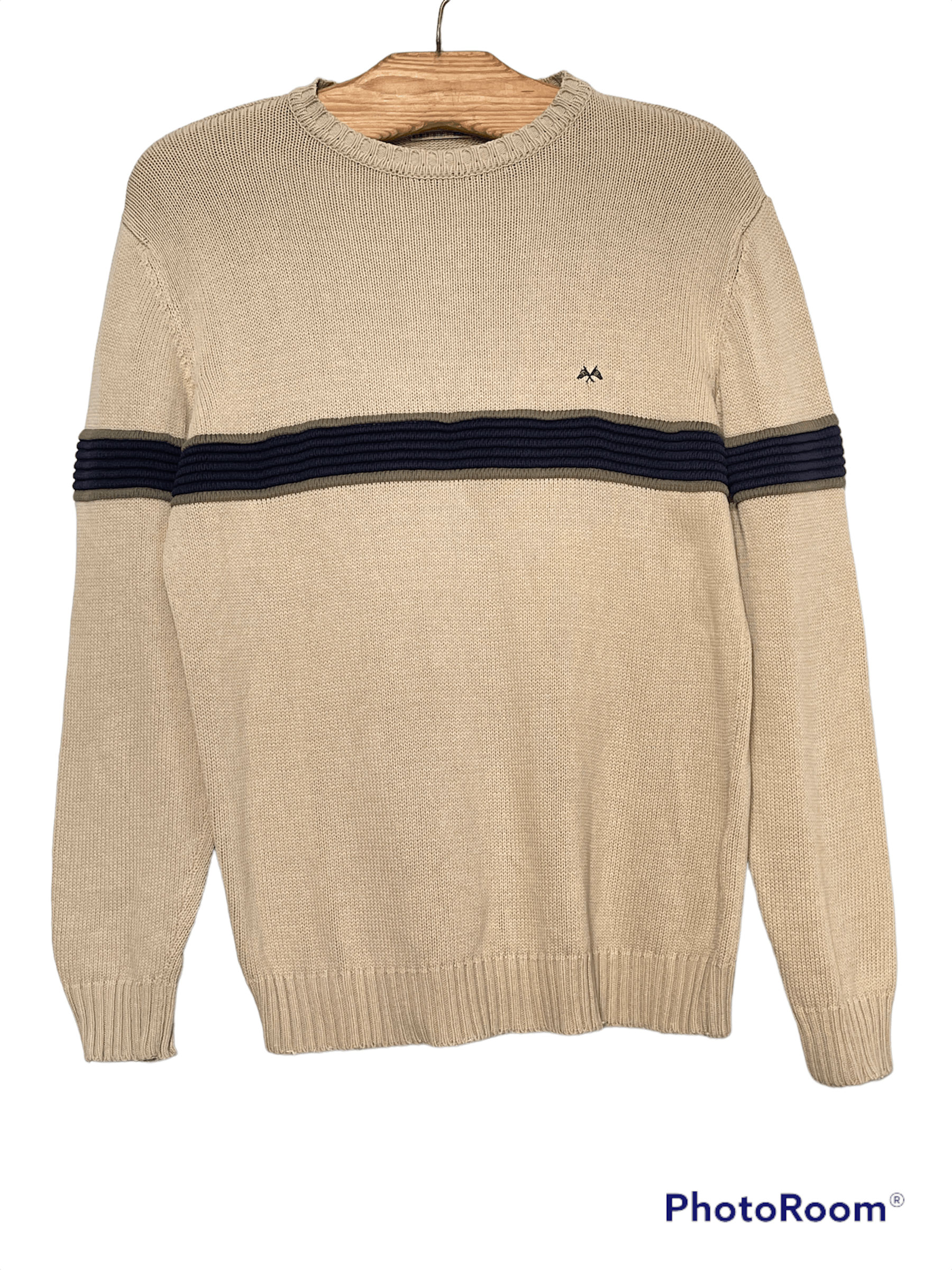 Burberry 🔥 heavy sweater TB Burberry size xl cotton Size US XL / EU 56 / 4 - 1 Thumbnail