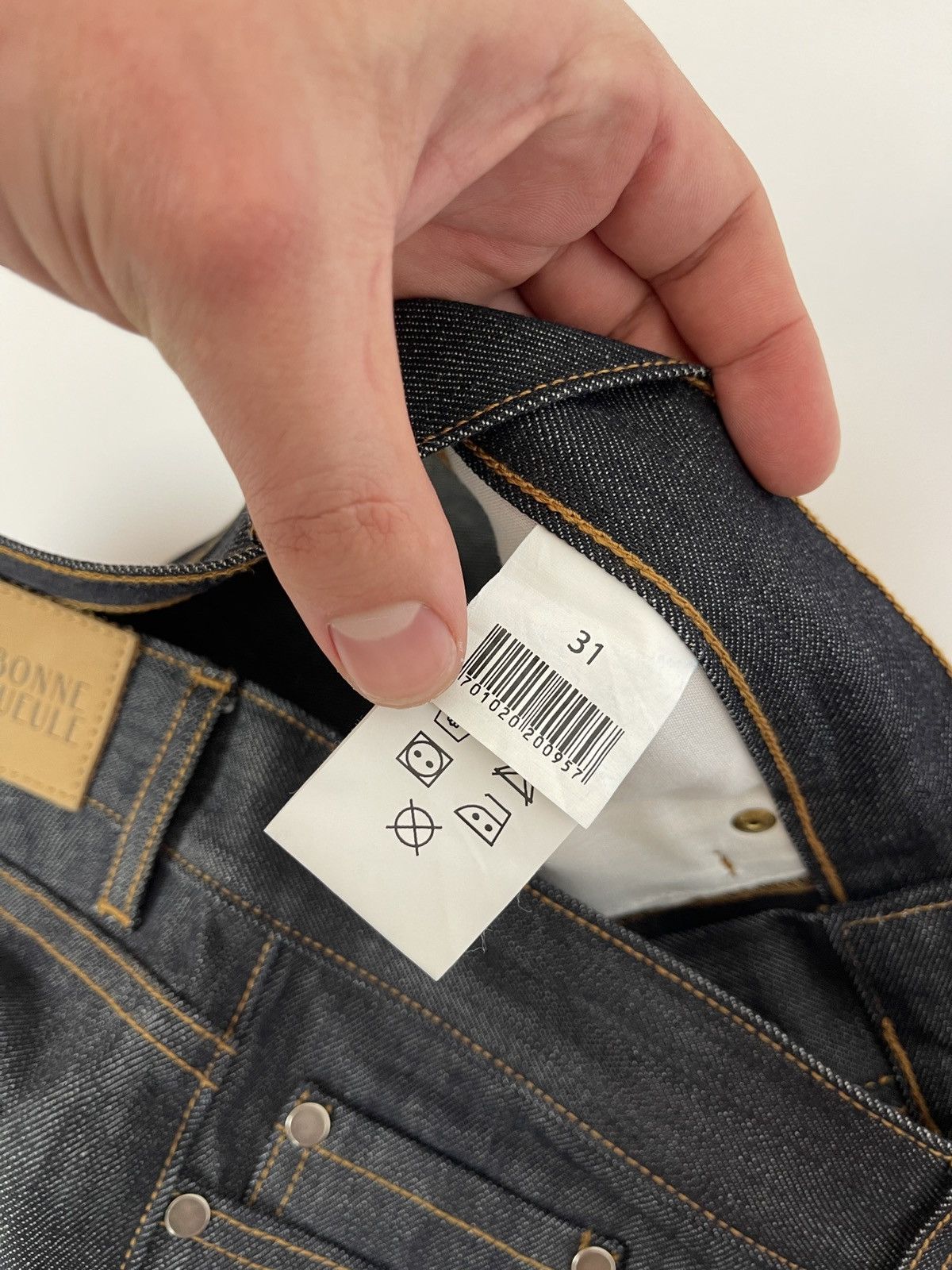 Bonnegueule Bonne Gueule Japanese style selvage denim jeans pants Size US 31 - 11 Thumbnail