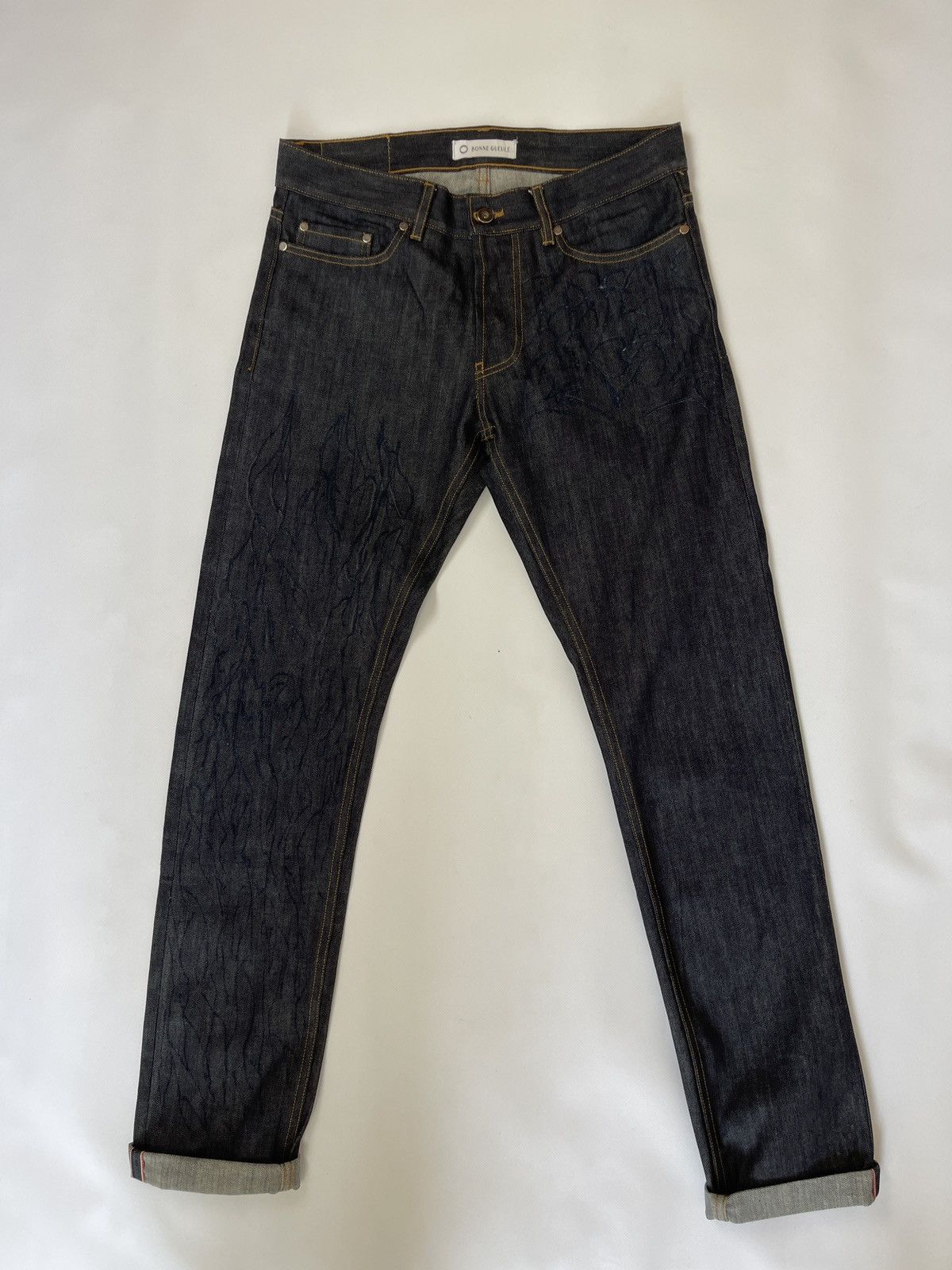 Bonnegueule Bonne Gueule Japanese style selvage denim jeans pants Size US 31 - 2 Thumbnail
