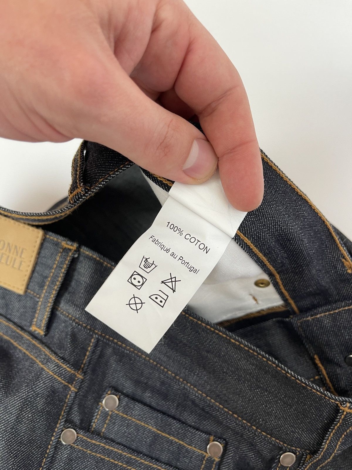 Bonnegueule Bonne Gueule Japanese style selvage denim jeans pants Size US 31 - 12 Thumbnail