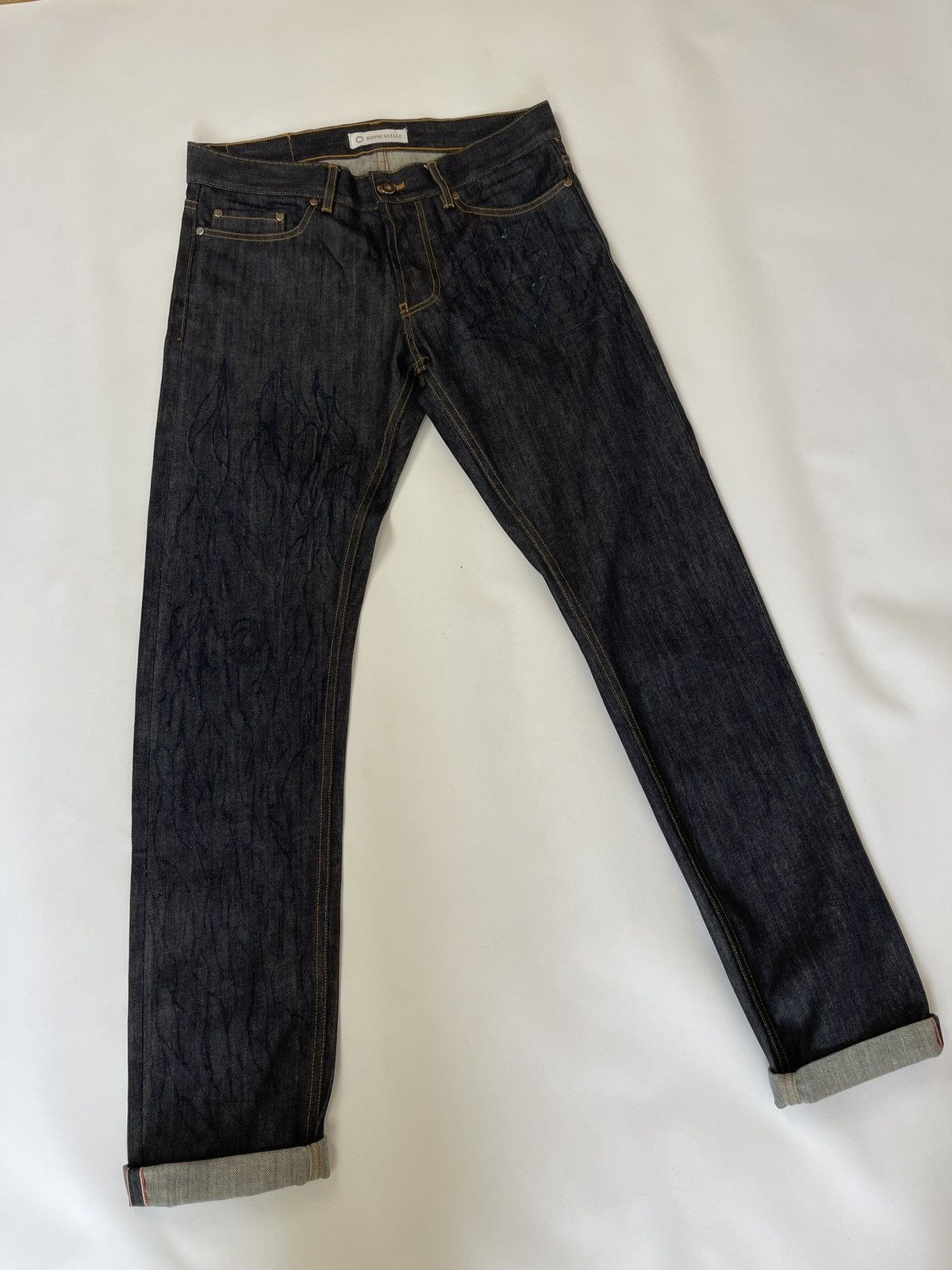 Bonnegueule Bonne Gueule Japanese style selvage denim jeans pants Size US 31 - 22 Thumbnail