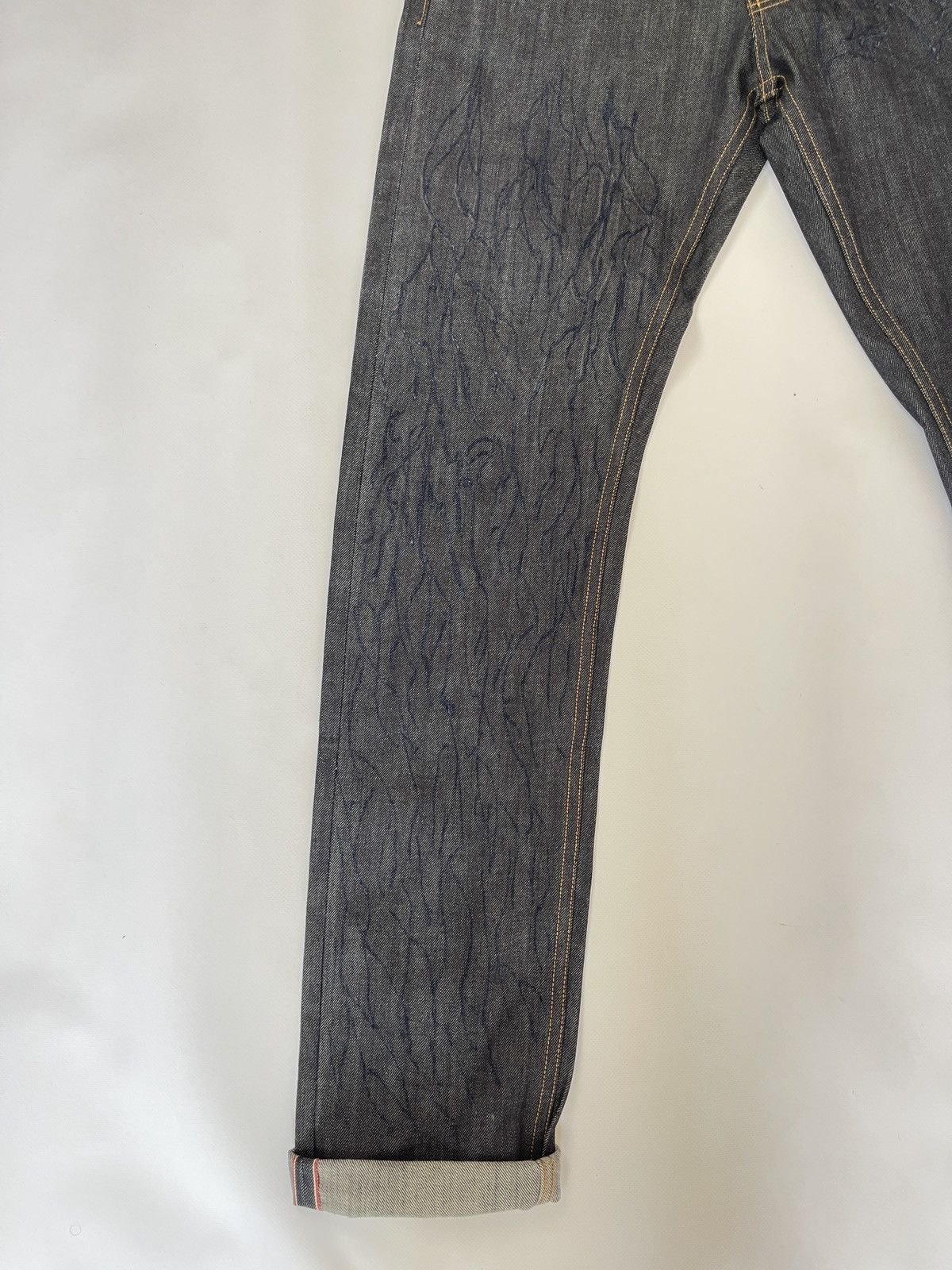 Bonnegueule Bonne Gueule Japanese style selvage denim jeans pants Size US 31 - 3 Thumbnail