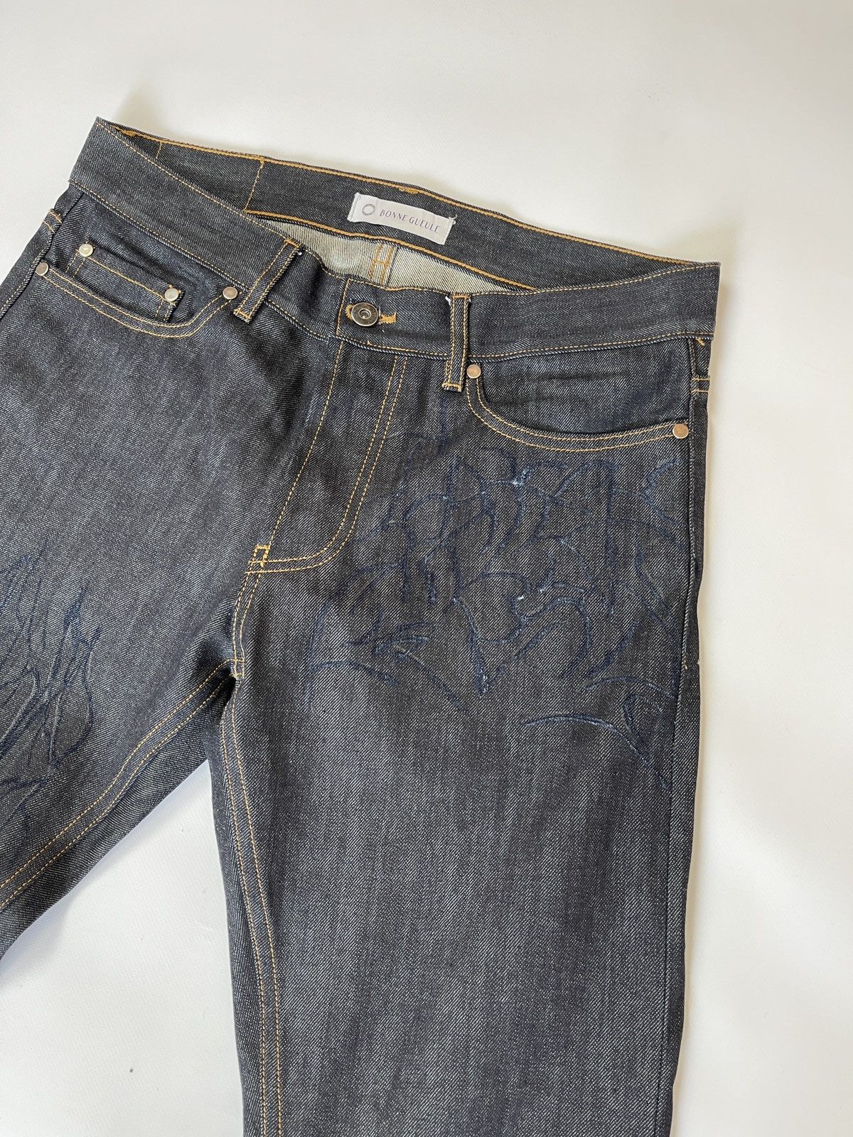 Bonnegueule Bonne Gueule Japanese style selvage denim jeans pants Size US 31 - 5 Thumbnail