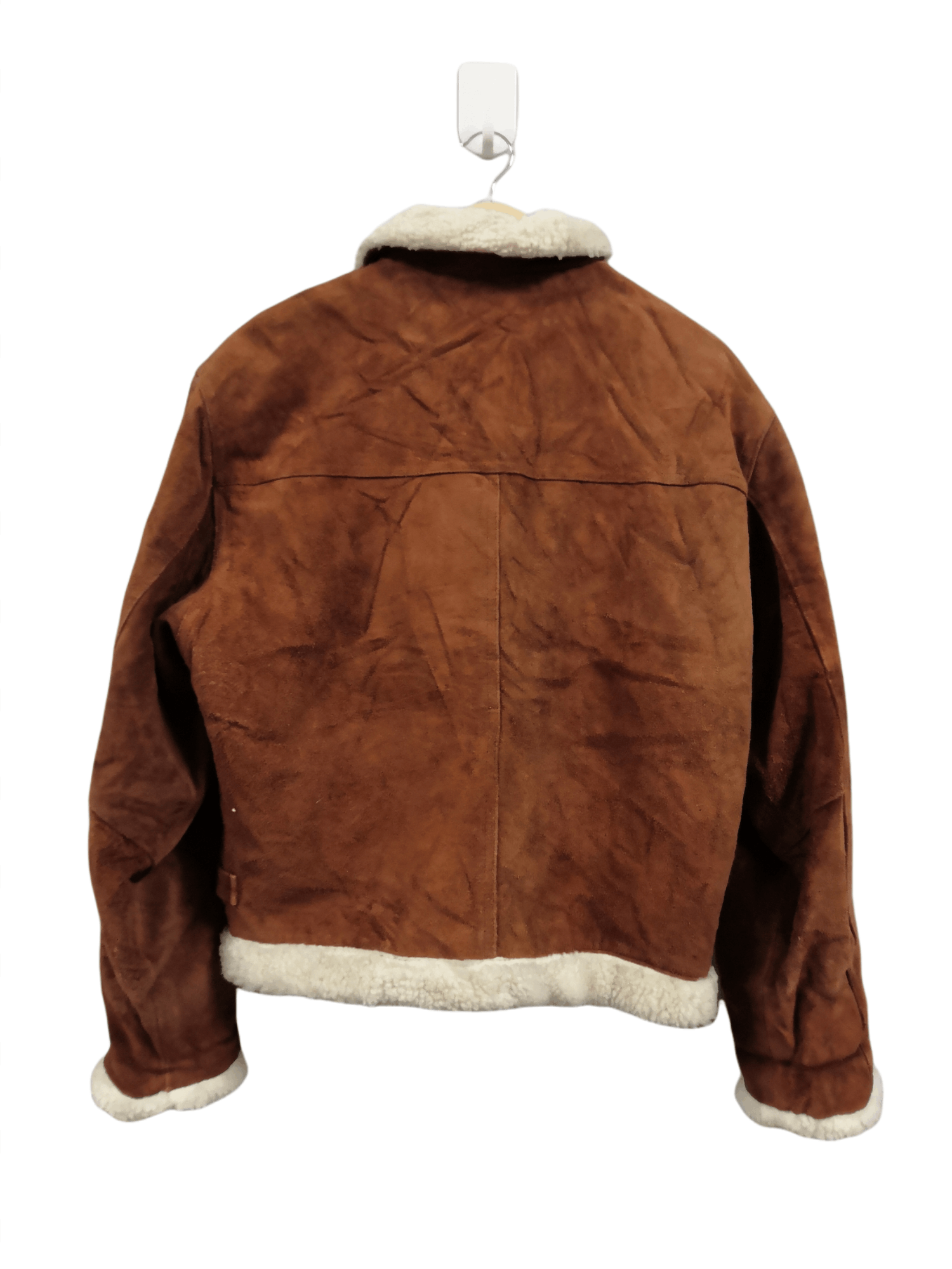 Japanese Brand Japanese Suede Sherling Leather Fur Lined Jacket Size US M / EU 48-50 / 2 - 7 Thumbnail