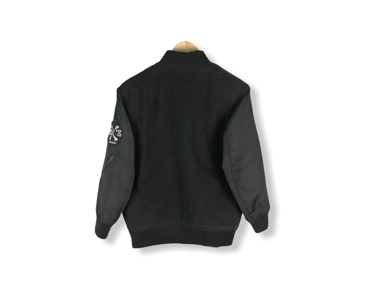 Ben Davis BEN DAVIS CROSS BONES WOOL BOMBER JACKET Size US M / EU 48-50 / 2 - 3 Thumbnail