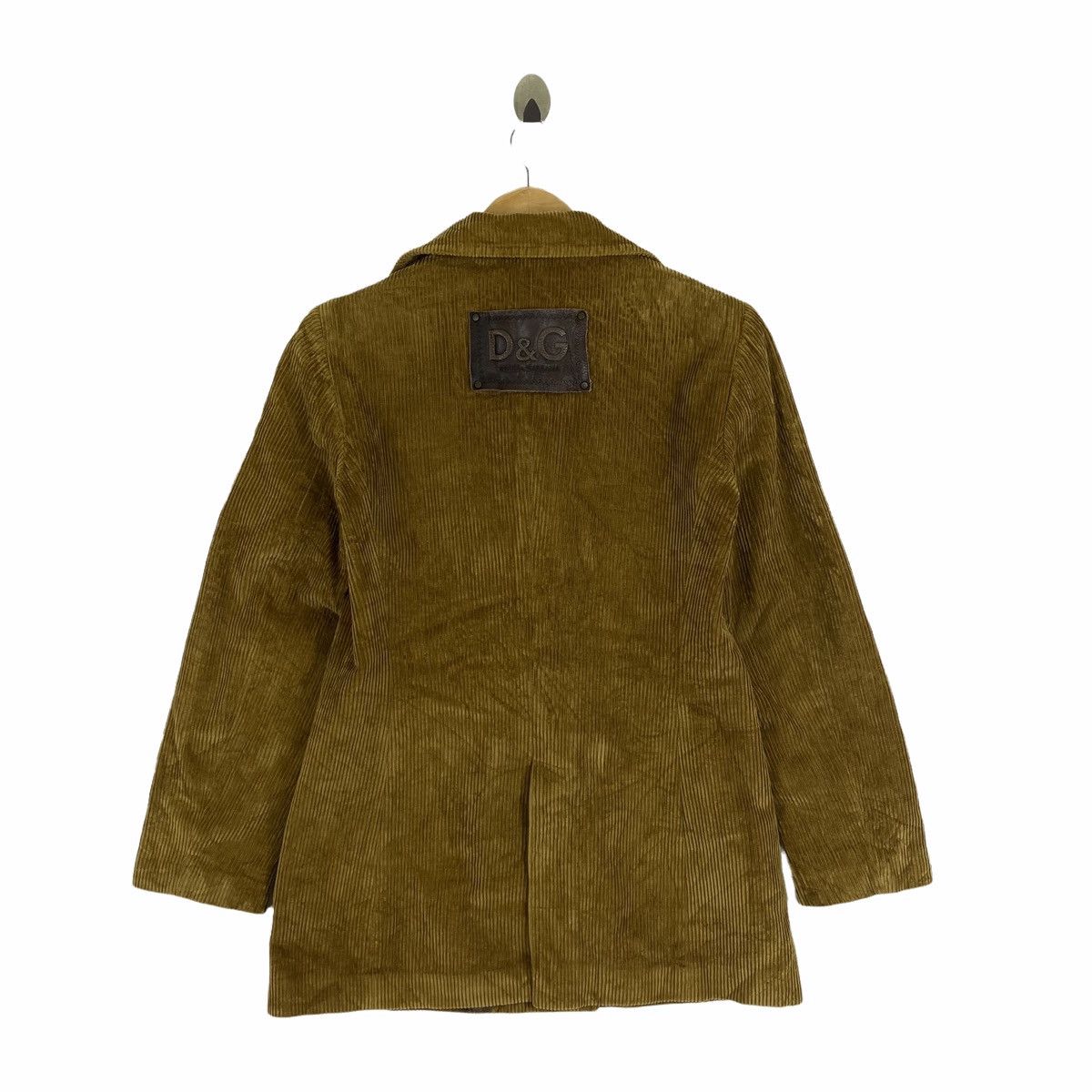 Dolce & Gabbana Vintage DOLCE & GABBANA Italy Coduroy Coat Jacket Size US XS / EU 42 / 0 - 2 Thumbnail