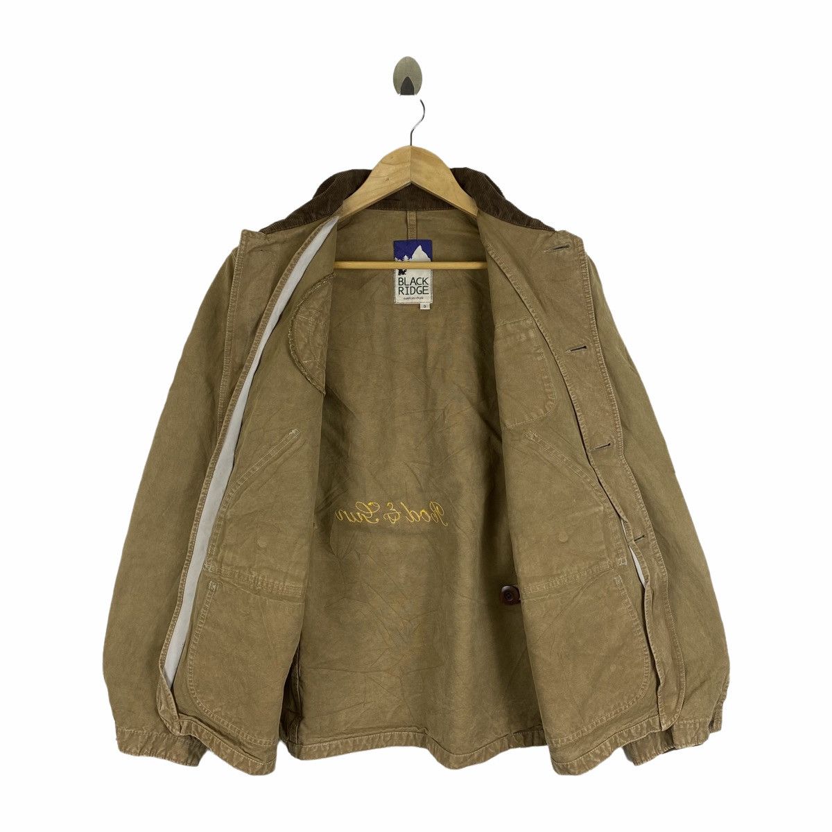 Vintage Vintage SURPLUS + Plus Black Ridge Hunter Chore Jacket Size US S / EU 44-46 / 1 - 3 Thumbnail