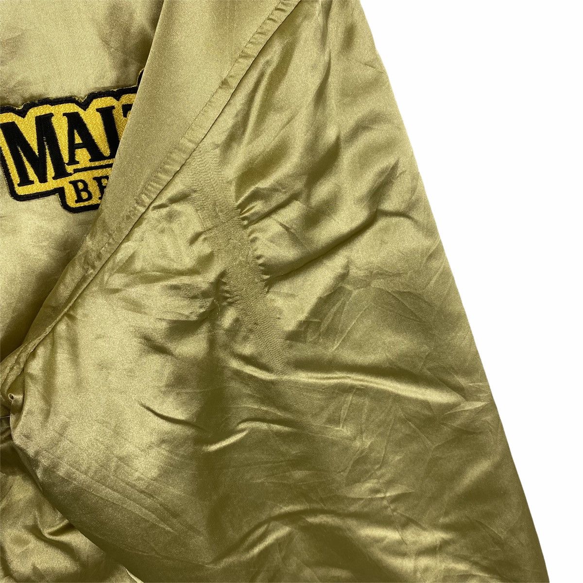 Vintage Vintage MALT’S Big Logo Reversible Bomber Varsity Jacket Size US XL / EU 56 / 4 - 12 Thumbnail