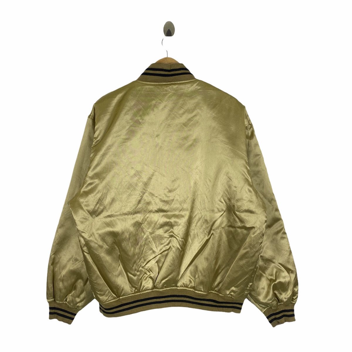 Vintage Vintage MALT’S Big Logo Reversible Bomber Varsity Jacket Size US XL / EU 56 / 4 - 4 Thumbnail