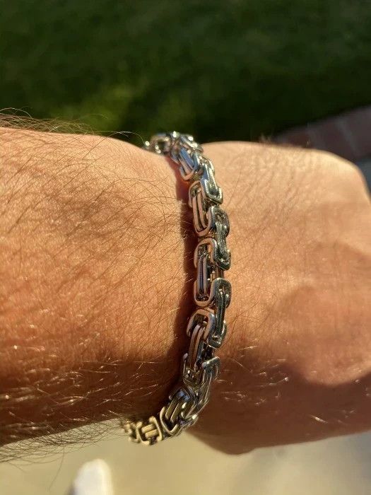 Other 925 Silver Chain Bracelet (PVD) Size ONE SIZE - 2 Thumbnail