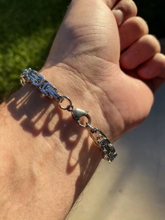 Other 925 Silver Chain Bracelet (PVD) Size ONE SIZE - 3 Thumbnail