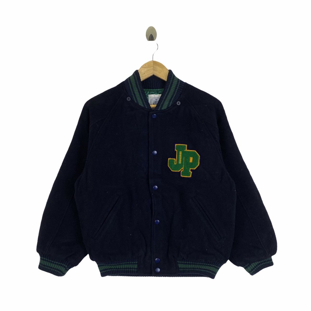 J. Press Vintage J. PRESS Ice Hockey Team 1902 Wool Varsity Jacket Size US S / EU 44-46 / 1 - 2 Thumbnail