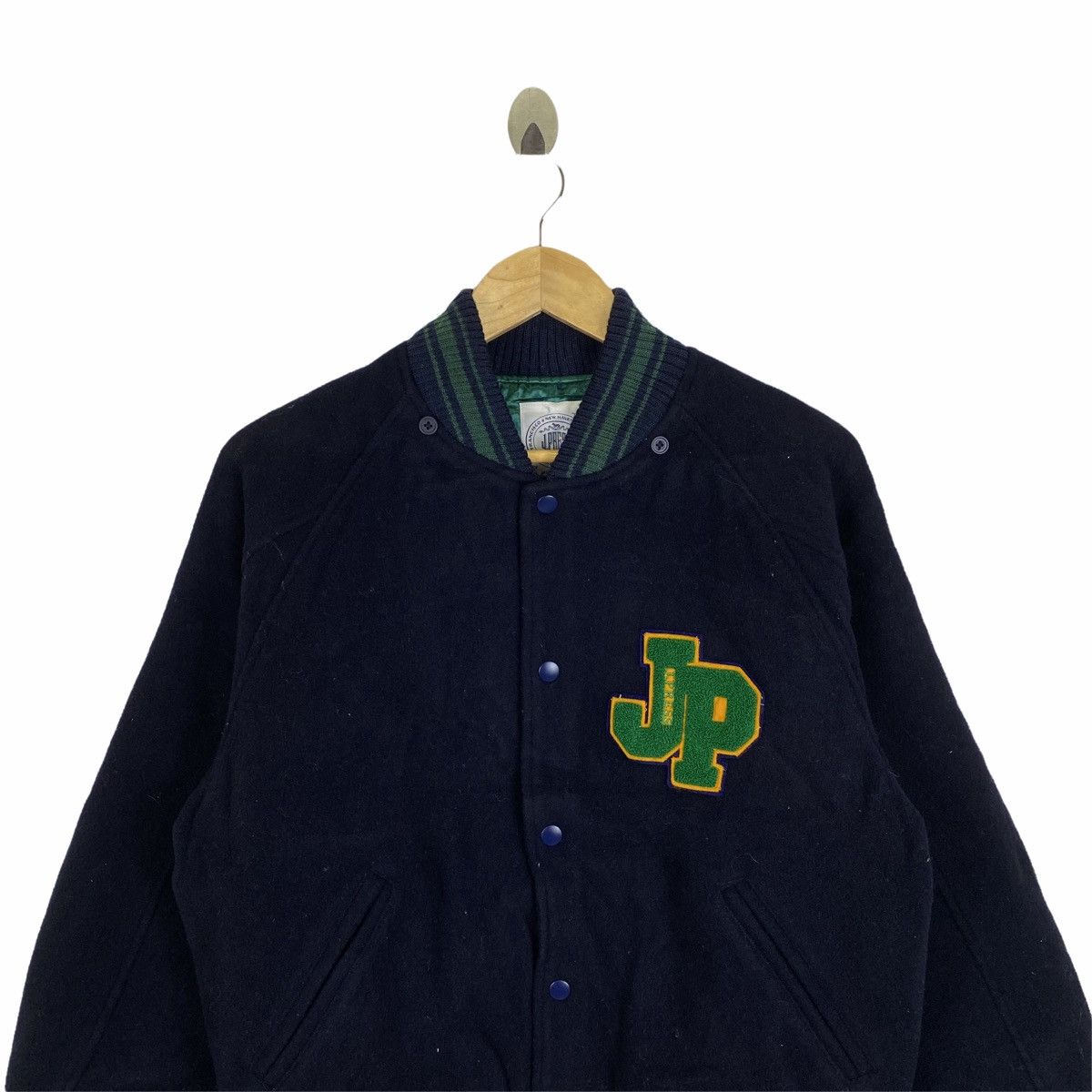 J. Press Vintage J. PRESS Ice Hockey Team 1902 Wool Varsity Jacket Size US S / EU 44-46 / 1 - 5 Thumbnail