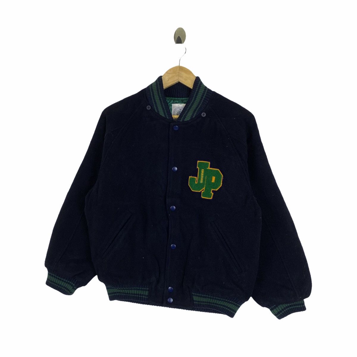 J. Press Vintage J. PRESS Ice Hockey Team 1902 Wool Varsity Jacket Size US S / EU 44-46 / 1 - 4 Thumbnail