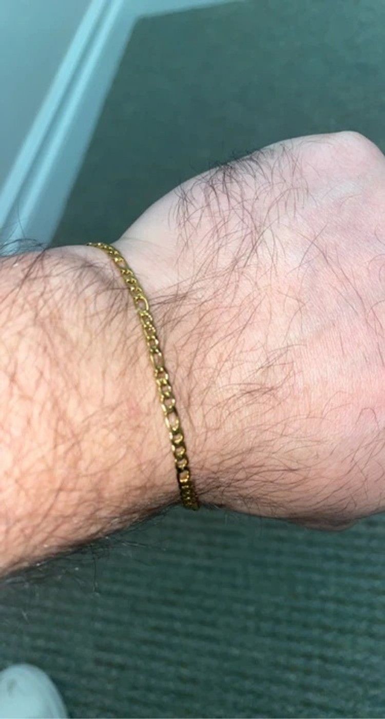 Other 14k Gold Figaro Bracelet (PVD) Size ONE SIZE - 2 Thumbnail