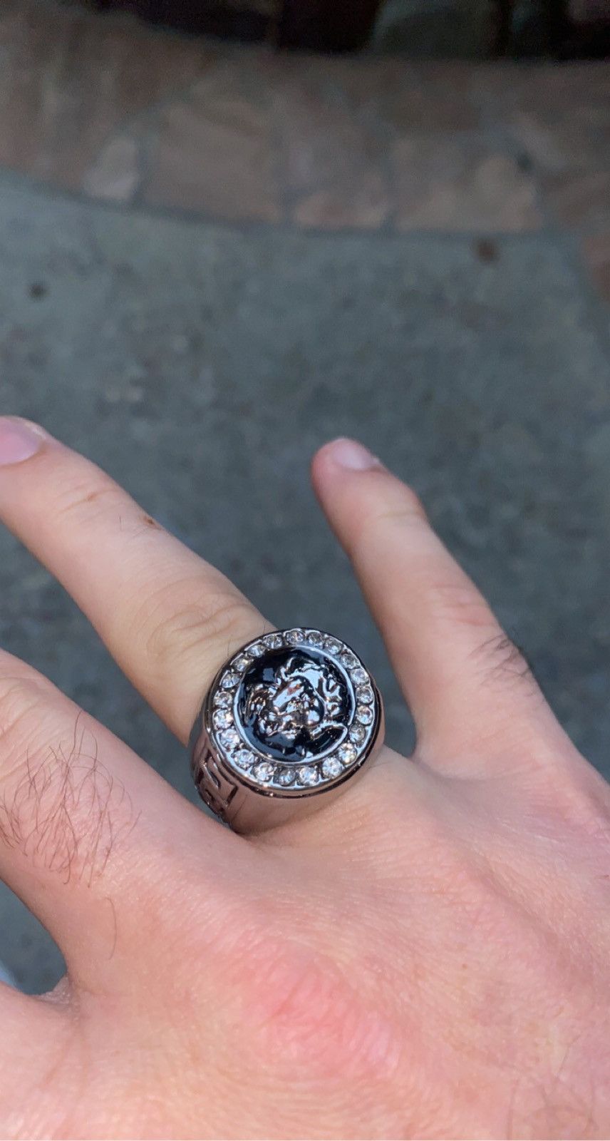 Other Silver Medusa Ring (Cz VVS1) Size ONE SIZE - 1 Thumbnail