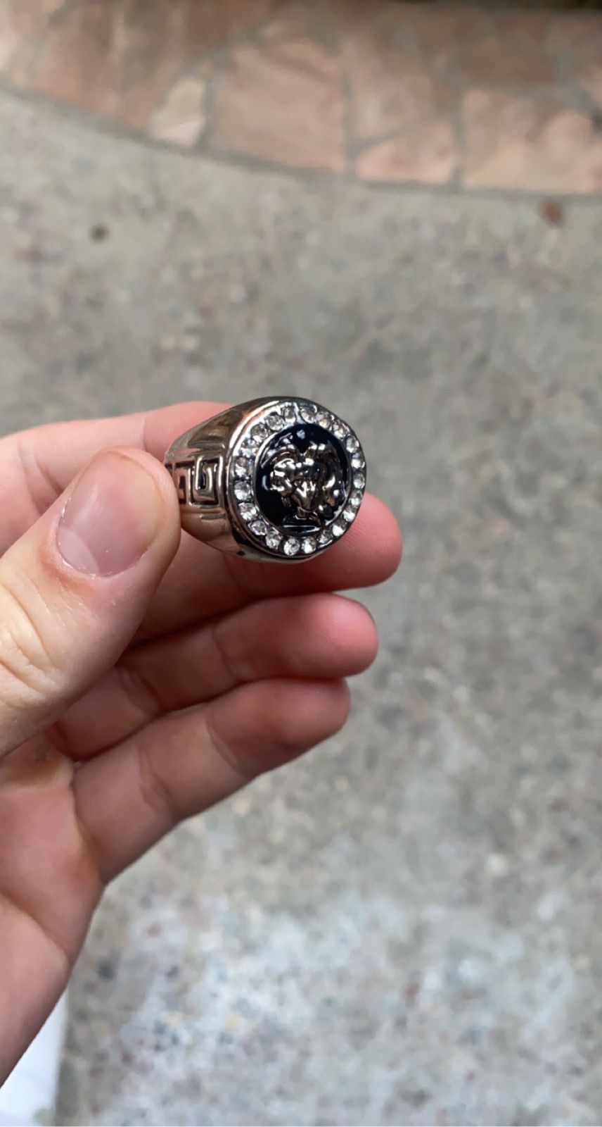 Other Silver Medusa Ring (Cz VVS1) Size ONE SIZE - 2 Thumbnail