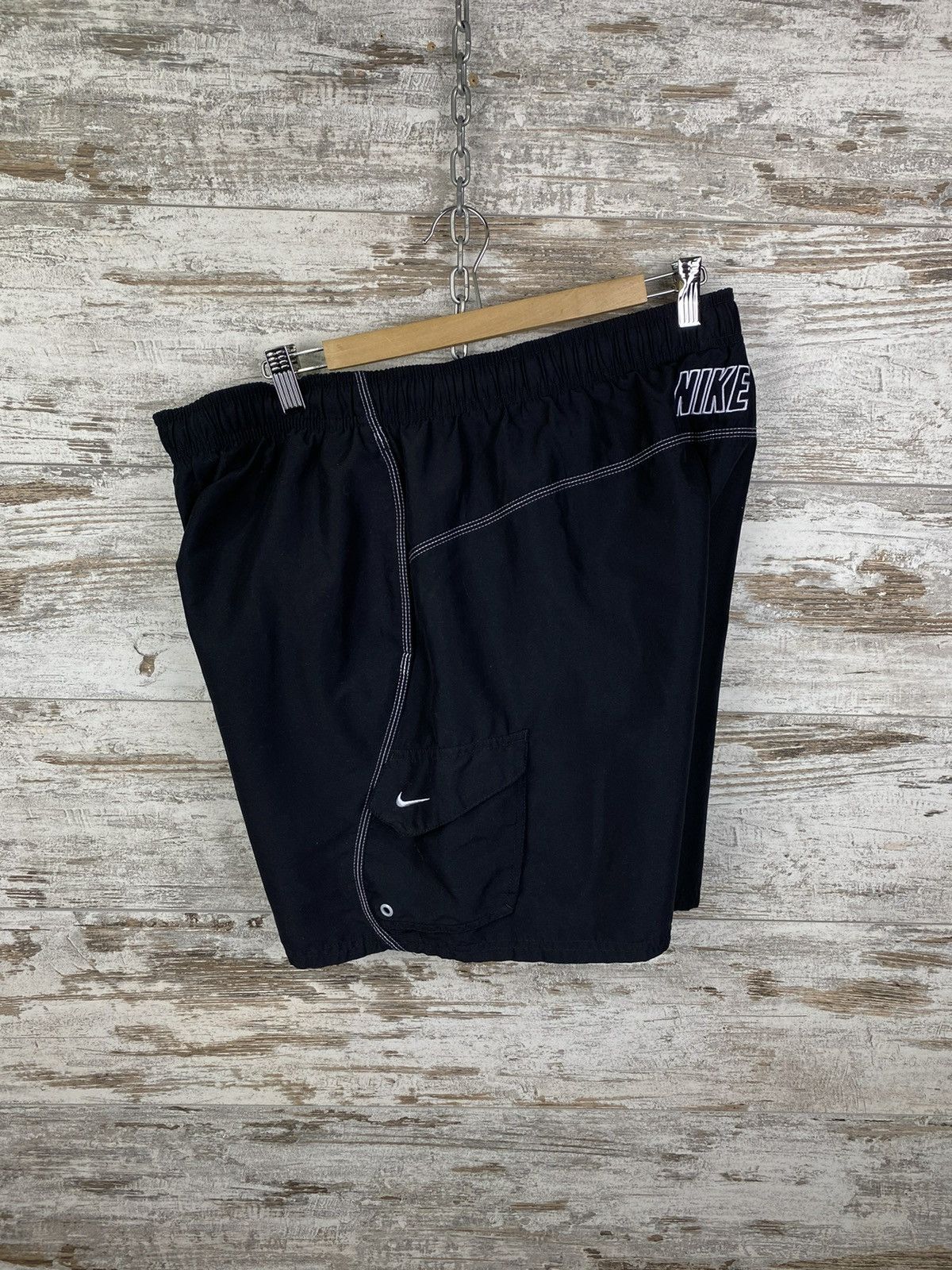Nike × Vintage Mens Vintage Nike Cargo shorts streetwear y2k rare acg drill Size US 36 / EU 52 - 8 Thumbnail