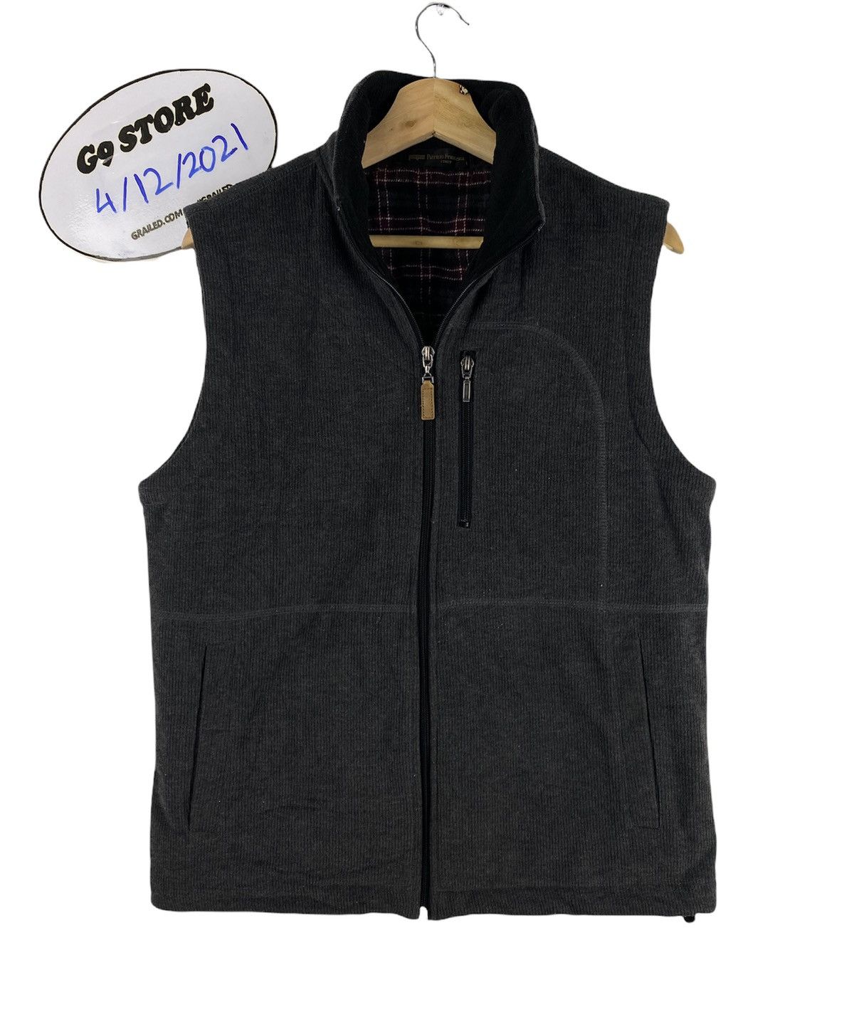 Vintage Need Gone 🔥 Vintage Patrizio Francesca Zip Up Vest Size US L / EU 52-54 / 3 - 1 Thumbnail