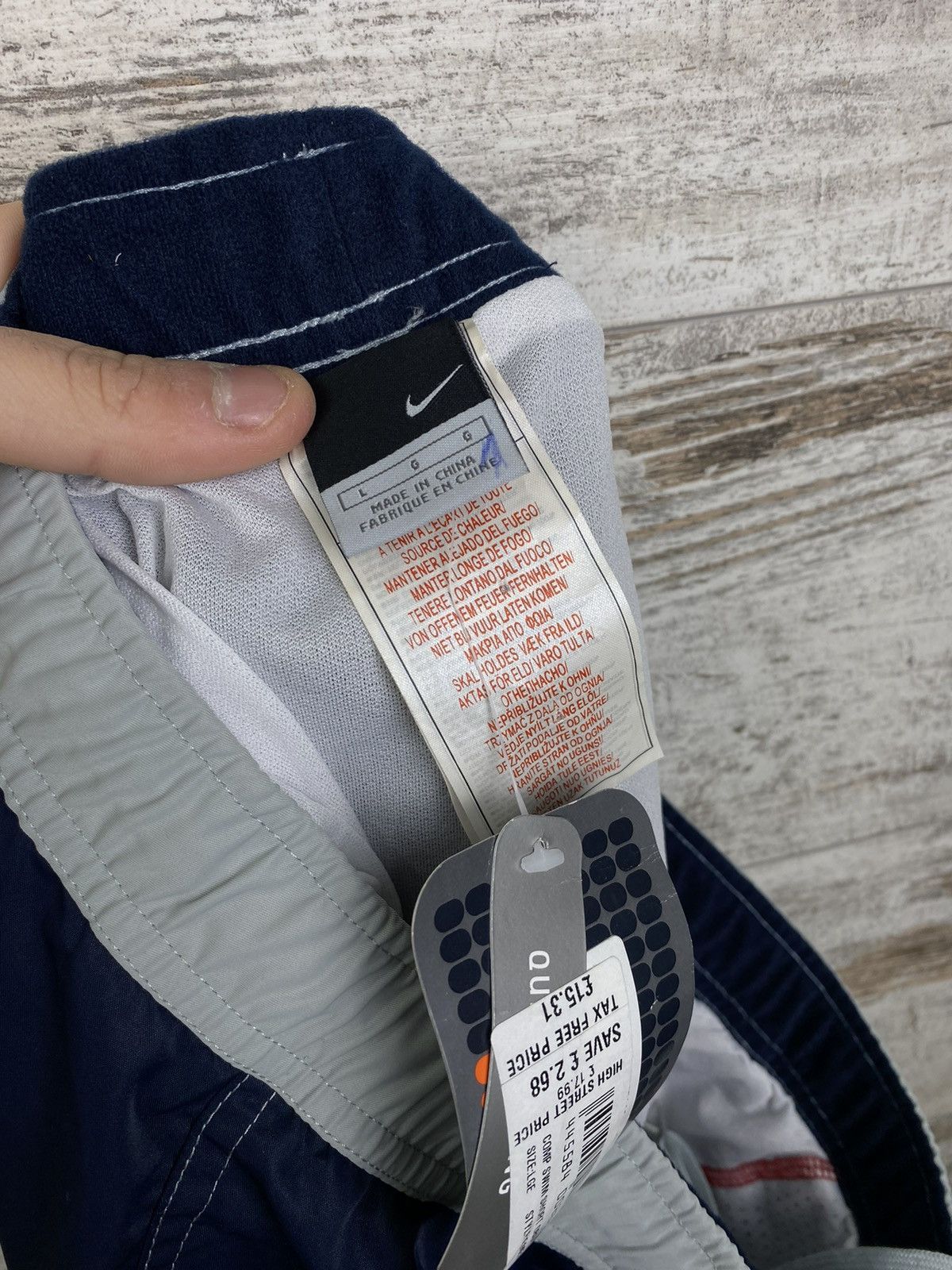 Nike × Vintage Mens Vintage Nike Cargo shorts streetwear y2k rare acg drill Size US 34 / EU 50 - 8 Thumbnail