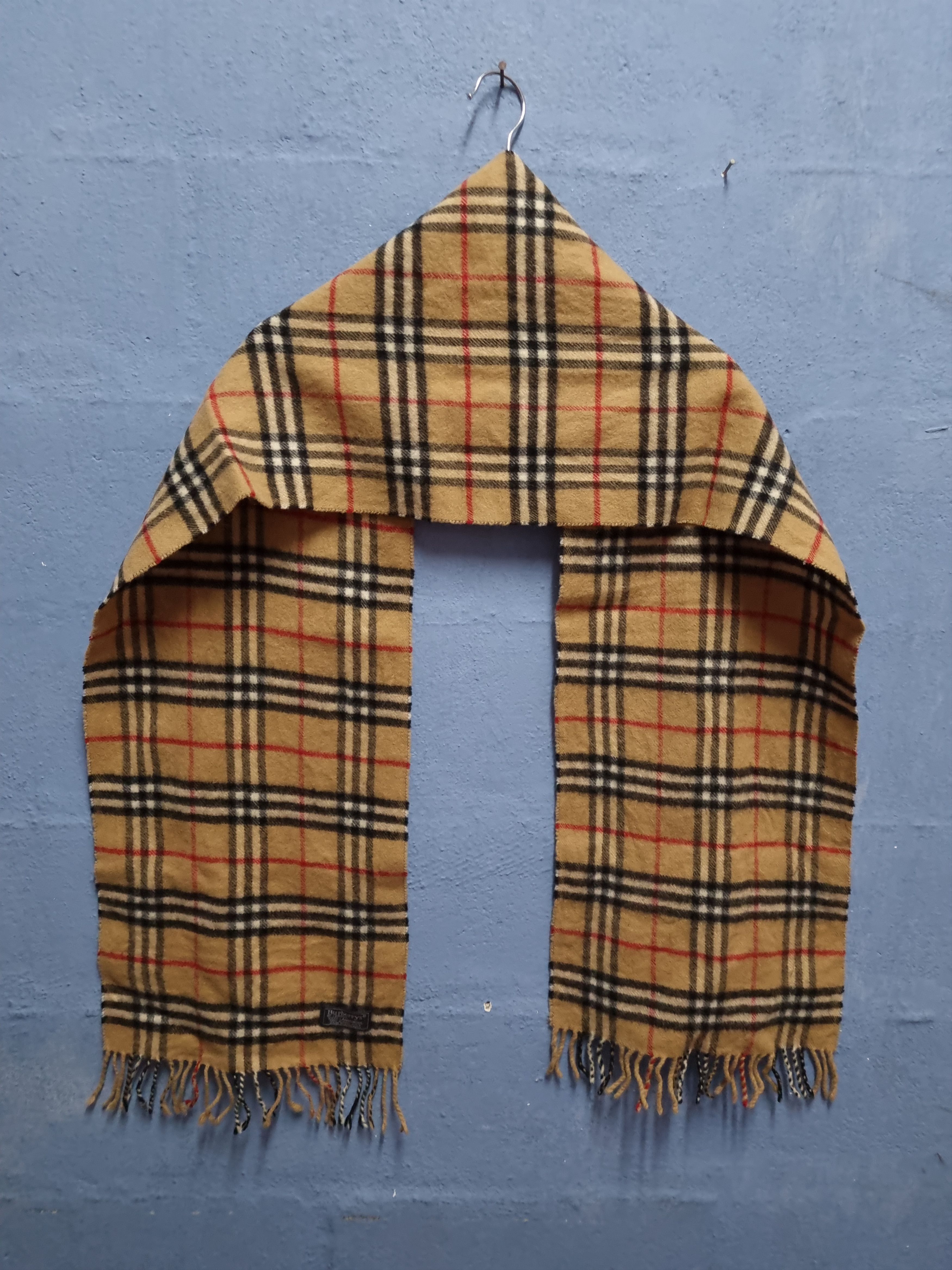 Burberry Burberrys Scarf @ Muffler Lambswool Size ONE SIZE - 1 Thumbnail