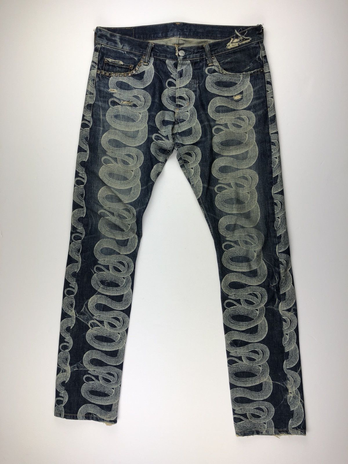 激安の vintage hysteric denim snake glamour デニム/ジーンズ