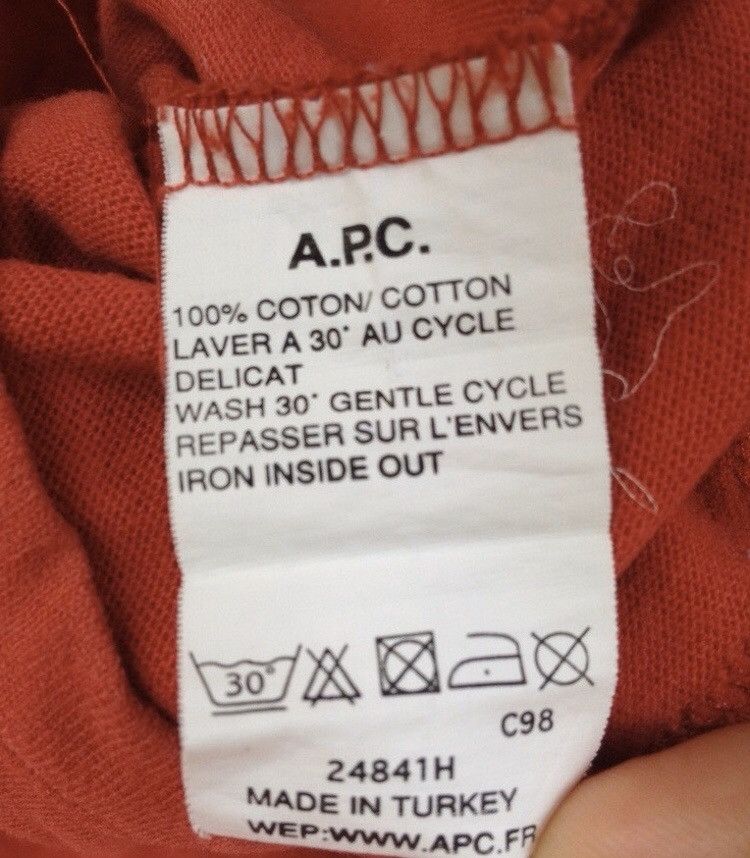 A.P.C. A.P.C. T shirt Size US L / EU 52-54 / 3 - 5 Thumbnail